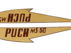 Puch Ms50 Tanktransferset Puch Goud Ms50 Tank Transfer Sticker