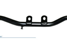 Bromfiets Ks 517 529 530 Onderbouw Zwart 3 Versn. Voetsteun Frame 517-14.610