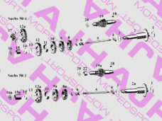 Sachs 50/3 ja 50/4 -vaihteen kiilakytkin OEM 0246 046 100