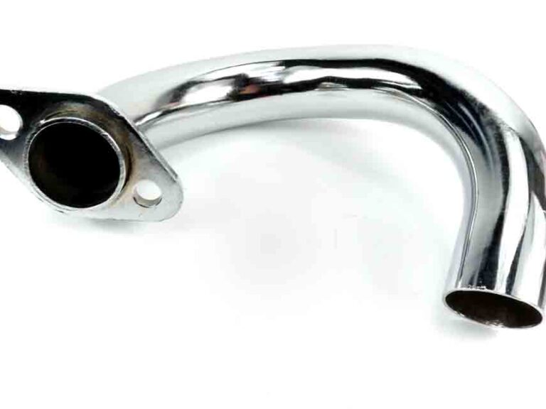 Uitlaatbocht 32mm chroom voor Sachs Hercules K50 RX brommer