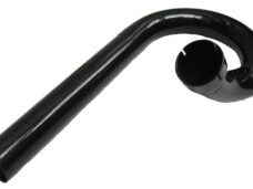 Zwarte uitlaatbocht 36mm voor Zundapp CX50 Hai bromfiets