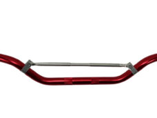 Rood universeel cross stuur 22mm voor brommer en scooter