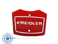 Rode aluminium afdekplaat lamphouder voor Kreidler Florett 1968-1972