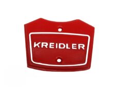 Rode aluminium afdekplaat lamphouder voor Kreidler Florett 1968-1972