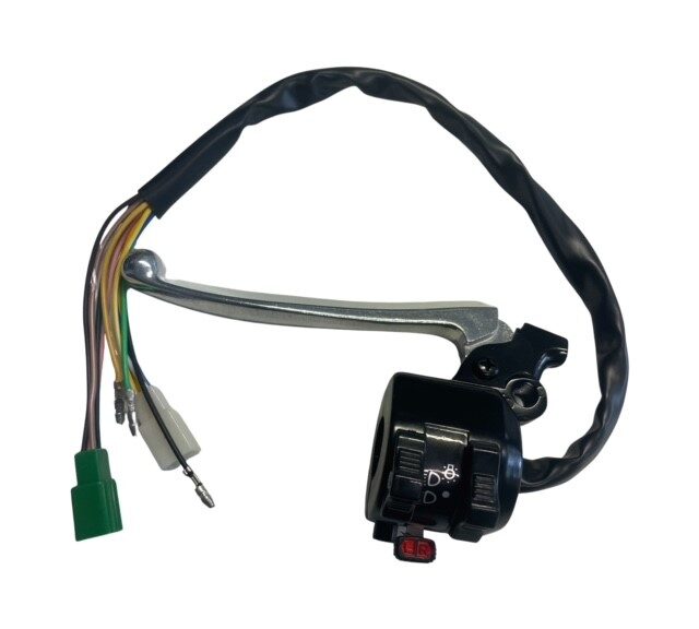 Koppelingshendelset compleet links voor Yamaha DT50MX en DT80MX