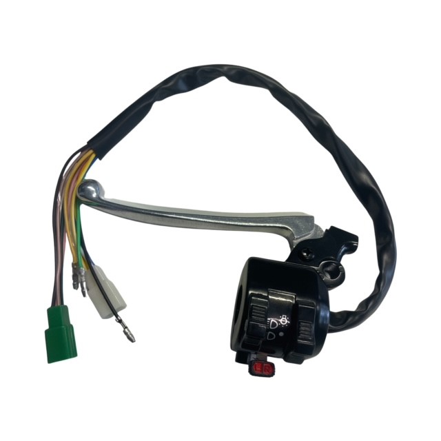 Koppelingshendelset compleet links voor Yamaha DT50MX en DT80MX