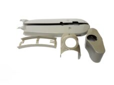 Kreidler Florett kettingkast set 4-delig grijs frame beplating
