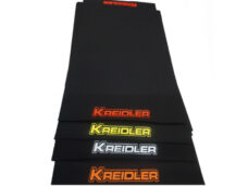 Kreidler Mat Showroommat / Werkplaats / Oliemat 2x1mtr Met Naam Oranje 
