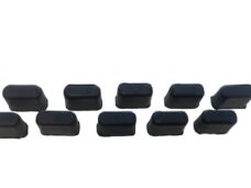 Cilinderkop trillingsrubber set 10 stuks voor Zündapp en Kreidler KS 517 529 530