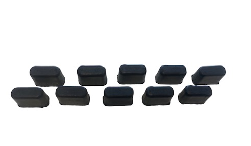 Cilinderkop trillingsrubber set 10 stuks voor Zündapp en Kreidler KS 517 529 530