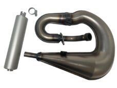 Proma Circuit sport-uitlaat met aluminium demper voor Honda Camino PA50