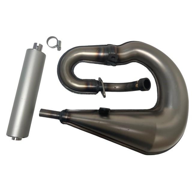 Proma Circuit sport-uitlaat met aluminium demper voor Honda Camino PA50