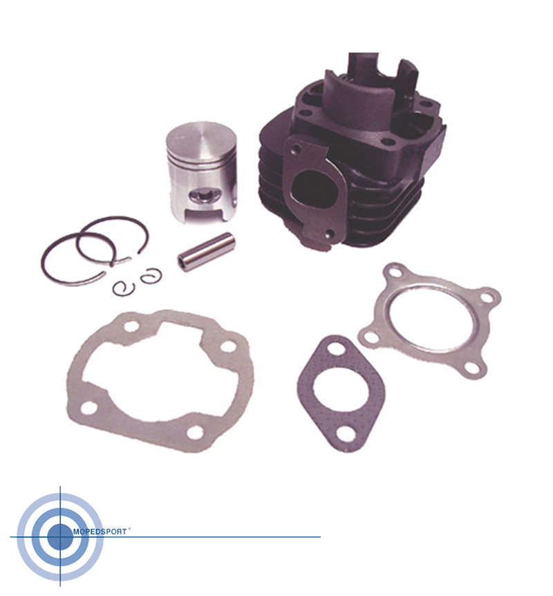 Minarelli Horiz. Motor Cilinder +zgr 40mm 50cc Gietijzer Luchtkoeling Maxwell