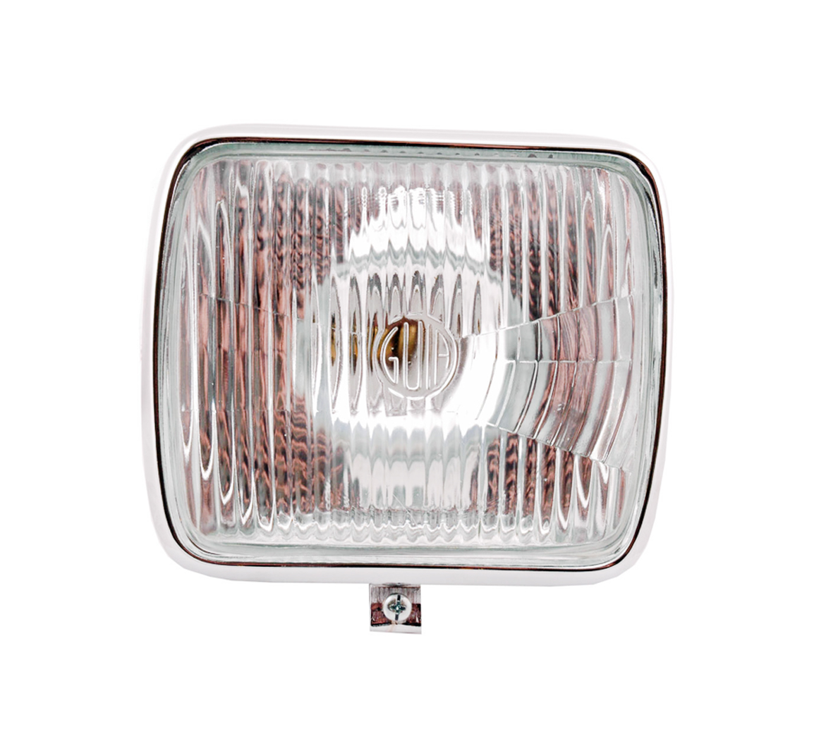 Bromfiets 517 529 530 Kreidler koplamp vierkant chroom Guia electrische en verlichtings delen