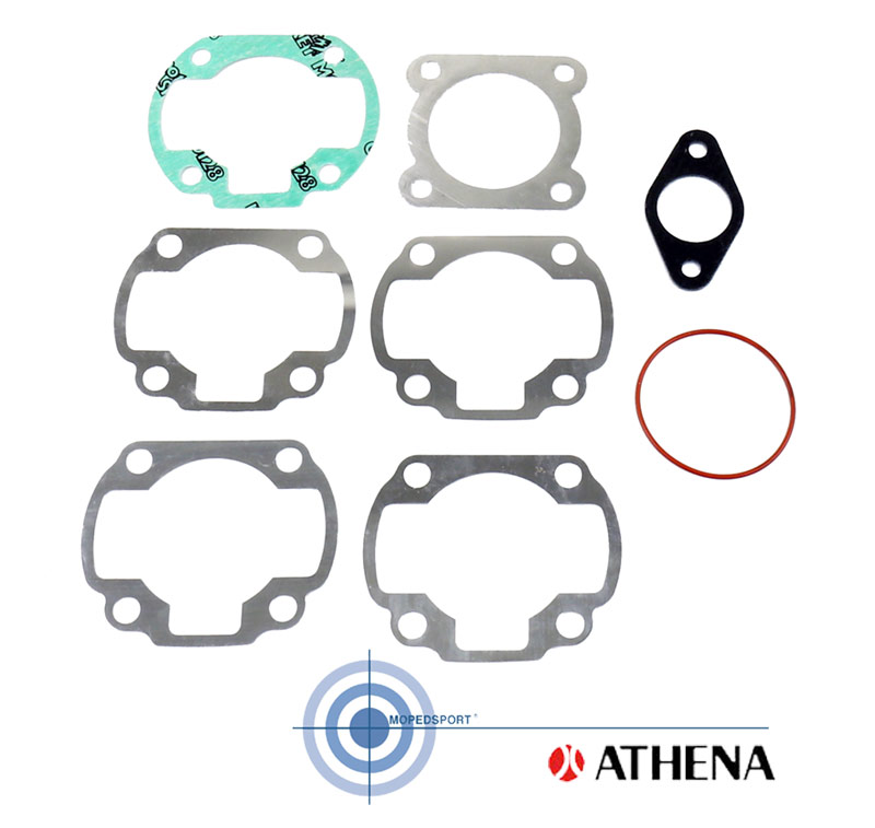 Athena Minarelli Ac Koppakkingset 47.6mm Voor 5449 Horizontaal Luchtkoeling 70cc 10mm Aprilia Yamaha Malaguti 070203 /1 Athena Code