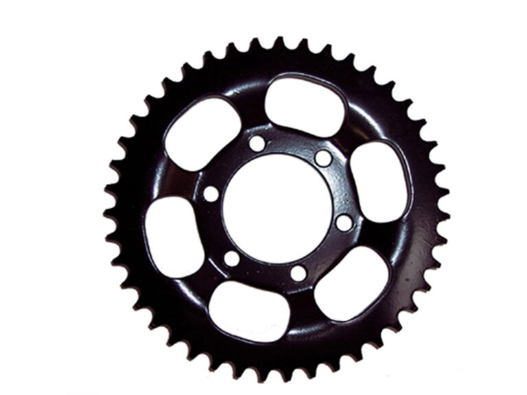 KNALLERTER KS 517 529 530 Baghjul 43 T 1/2x3/16 -415 423-15.405/43 BAGTANDHJUL sort