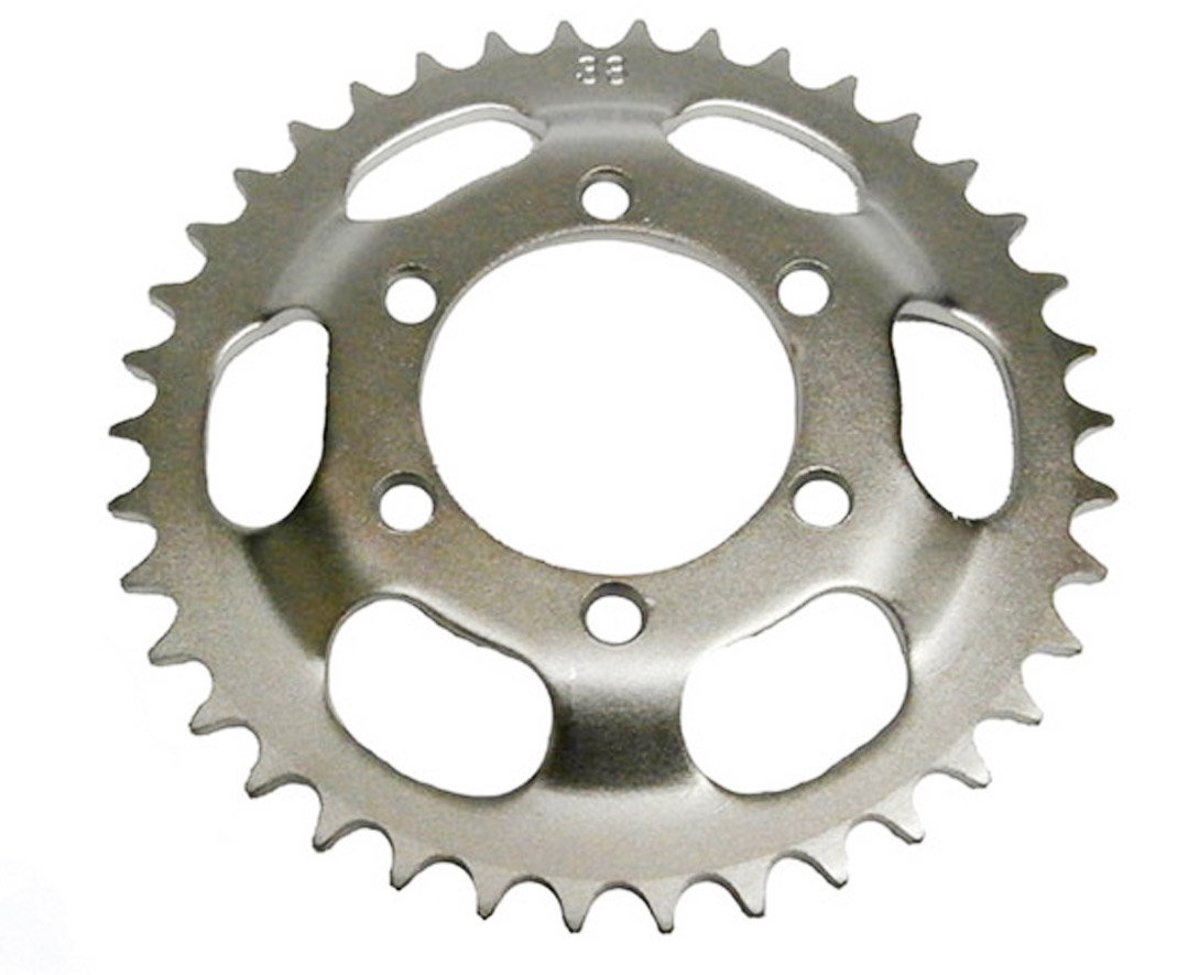 Achtertandwiel 38 tands voor Zündapp KS50 KS517 KS529 KS530 415-ketting