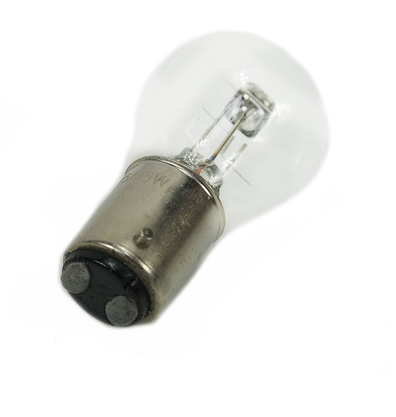 BROMFIETS MAXI MOPED PUCH Lamp 6V-15/15W BAX15D Bajonet prijs per stuk,verkoop per 10 stuks. DUPLO voor kleine fitting