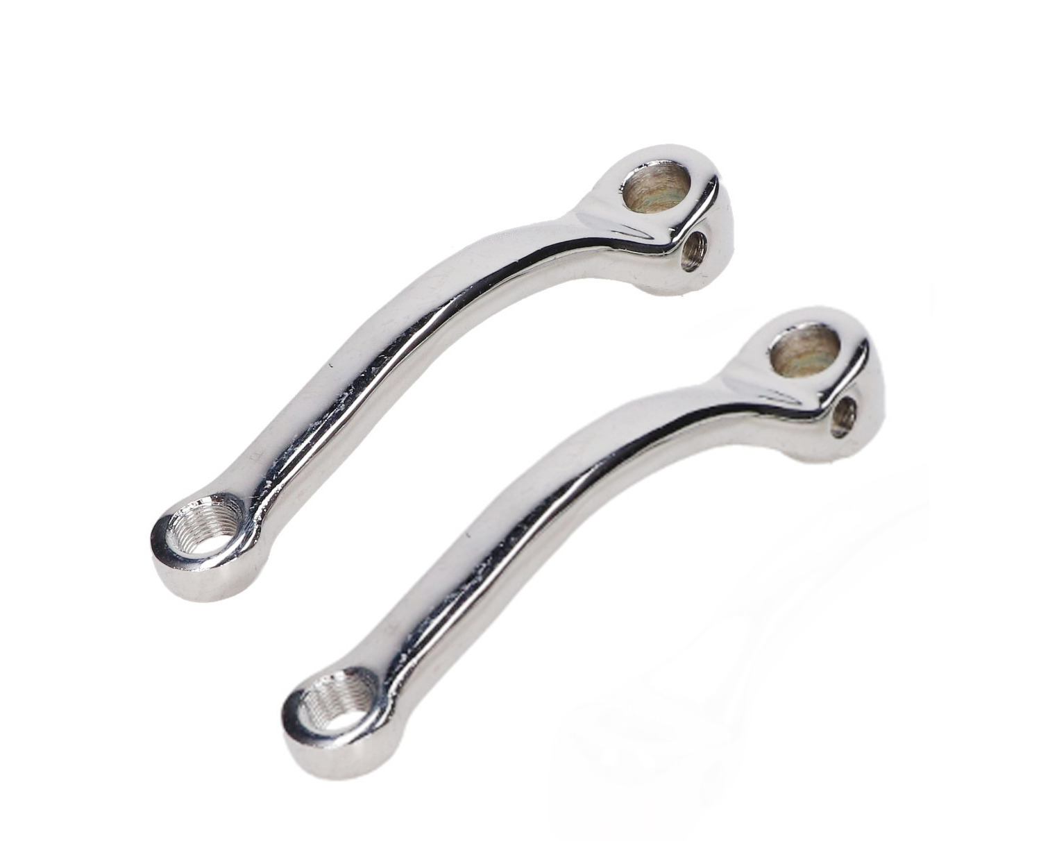 Puch Maxi Sachs Universeel Crank Set Puch Maxi Links / Rechts Chroom As - Draad 155mm 9/16 Totale Lengte Crank 178mm