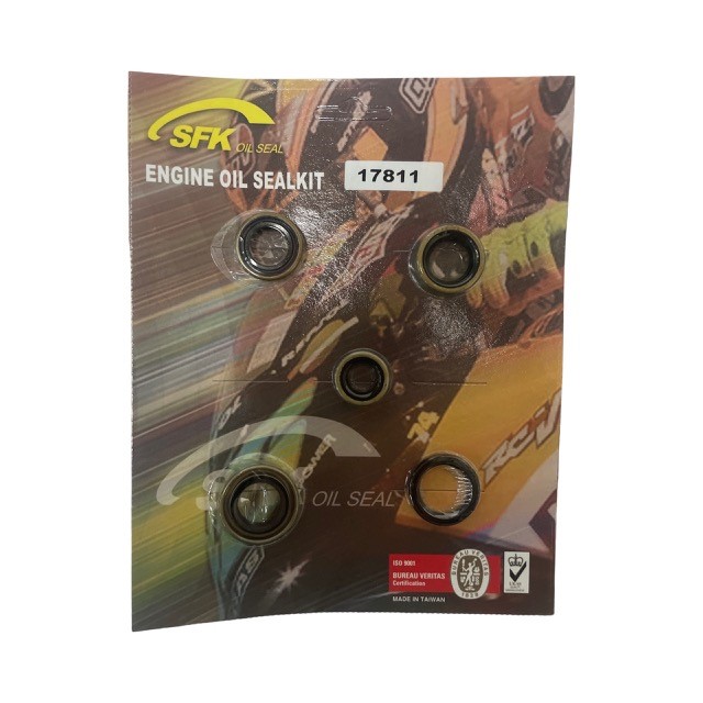 Oliekeerringset voor Zündapp motor 278 ZD20 ZD25 ZD50