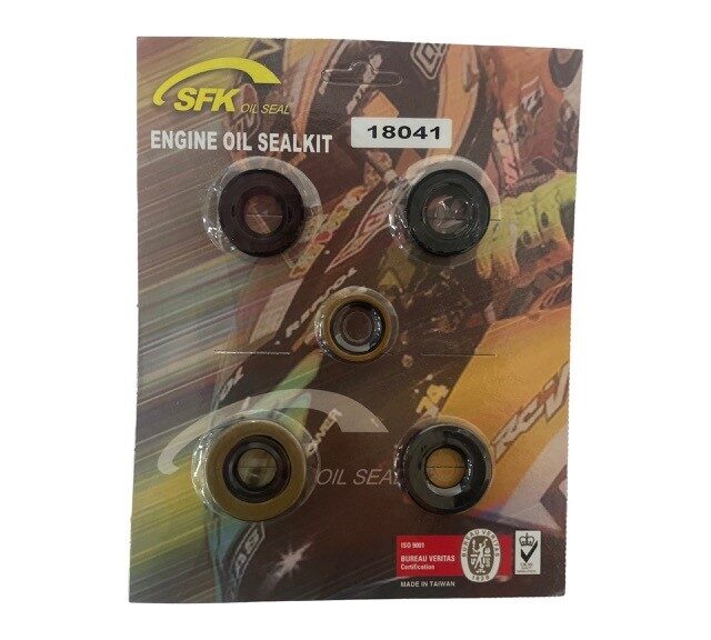 Oliekeerringset voor Sachs 504 en 505 motor Hercules Prima