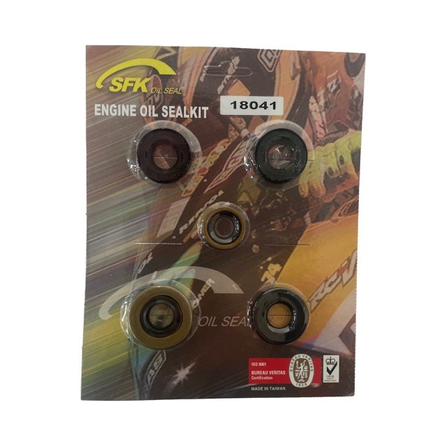 Oliekeerringset voor Sachs 504 en 505 motor Hercules Prima