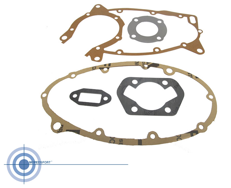 Bromfiets Ks 517 529 530 Pakkingset Cpl. 3v (3 Versnellingen) Geforceerde Koeling Bac Pakking