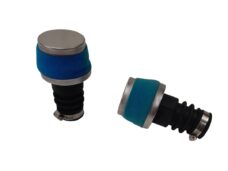 Puch Maxi/ Universeel Sachs Powerfilter/luchtfilter Blauw 17mm Voor 12mm-15mm Carburateur