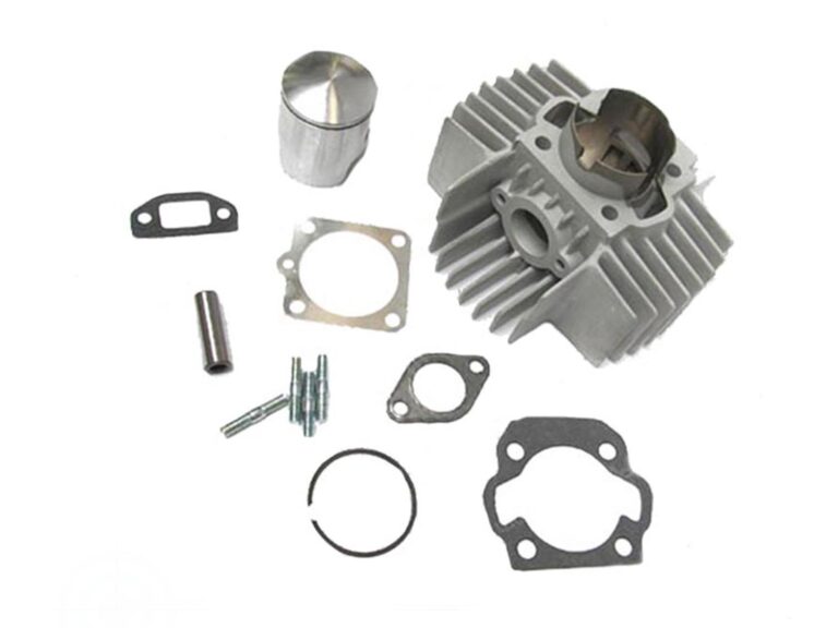 PUCH MAXI Cilinder + Zuiger 45mm.nieuw model.70cc. aluminium/nicasil Maxwell/ *race use only*