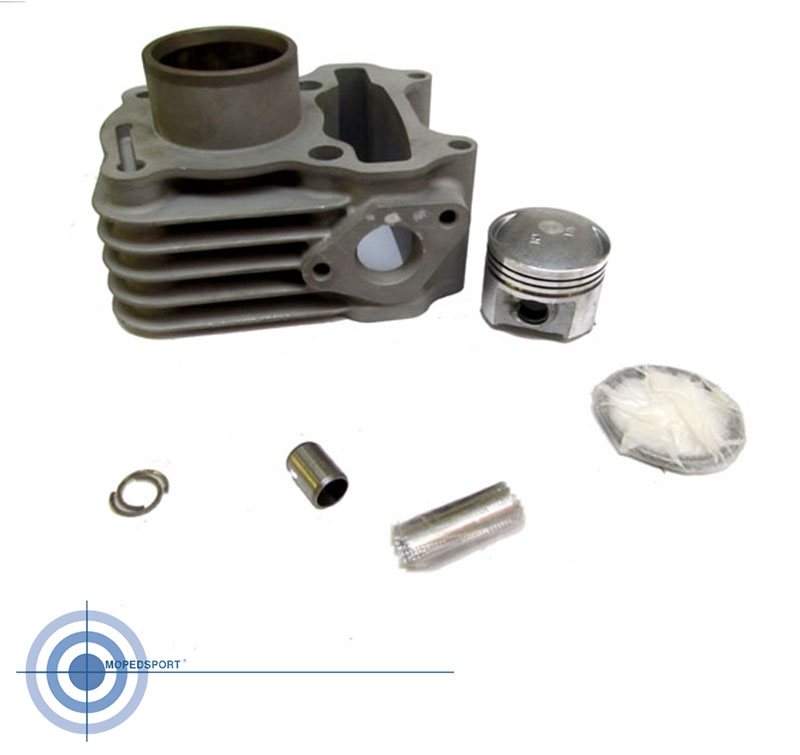 Cilinderset 37mm met zuiger en zuigerveren voor 50cc scooter