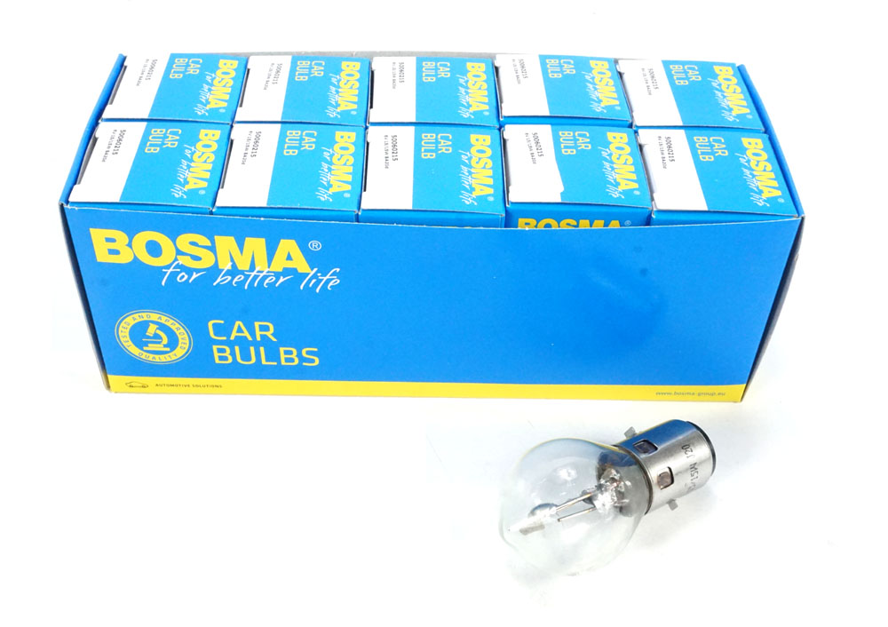 Lamp 6V-15/15W BA20D dikke Bosch elektrische delen bajonet