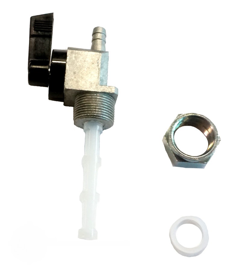 Universele benzinekraan M16x1 links met filter voor Simson S50 S51