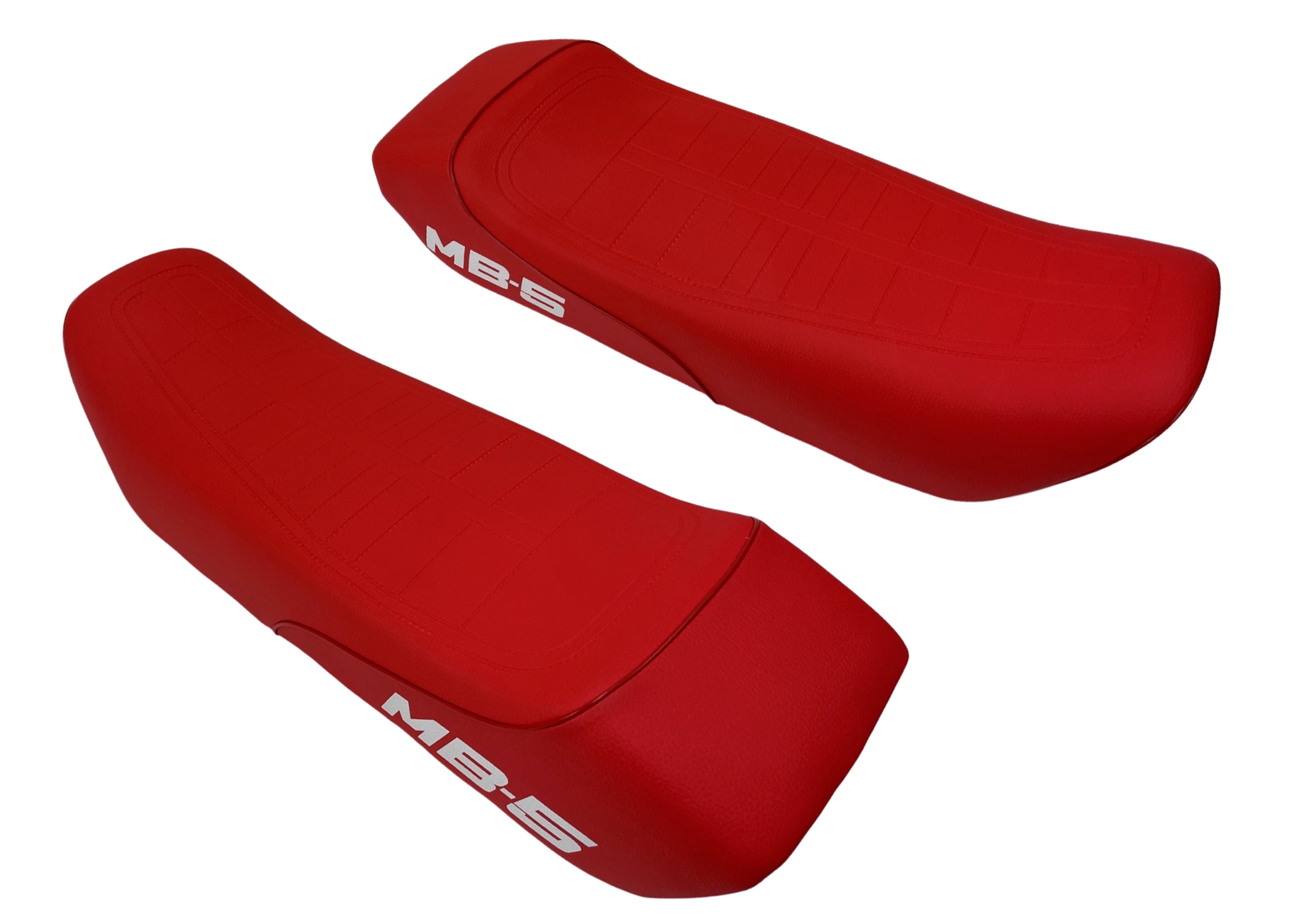 Rode zadelhoes buddydek voor Honda MB brommer made in EU