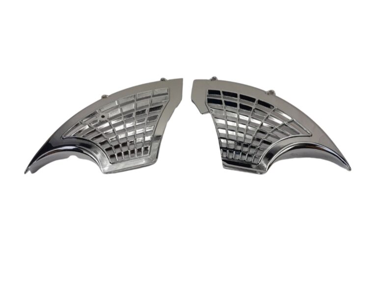 BROMFIETS KS 517 529 530 510 Gitterset /Halve maan set /carburateur afdekking aluminium 510-10.130/510-10.140