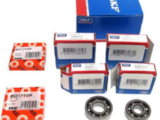 SKF FAG complete lagerset voor Kreidler Florett 50cc motorblok revisie