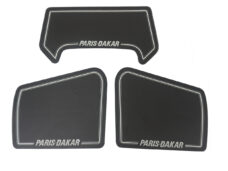 Paris Dakar stickerset zwart 3-delig voor Honda MT5 en MT50