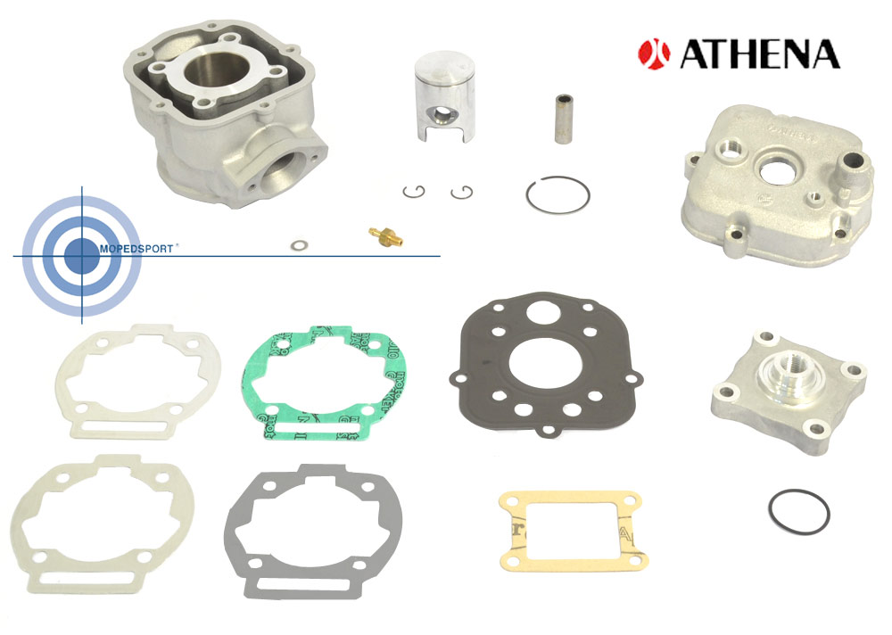 Derbi/senda Gpr/aprilia Rs/derbi Cilinder +zgr +kop 40mm.50cc. 2 T. Nieuw Model Voor Piaggio Blok 6 Versnellingen 40mm Nieuw Model 2006-2009 Athena P400105100003 Aprilia Rs/sx/rx Derbi Gpr/senda Sm Gilera Rcr Smt 50