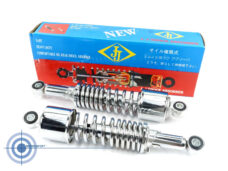 Chromen verstelbare achterschokbrekerset 280mm voor Yamaha FS1