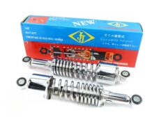 Chromen verstelbare achterschokbrekerset 280mm voor Yamaha FS1