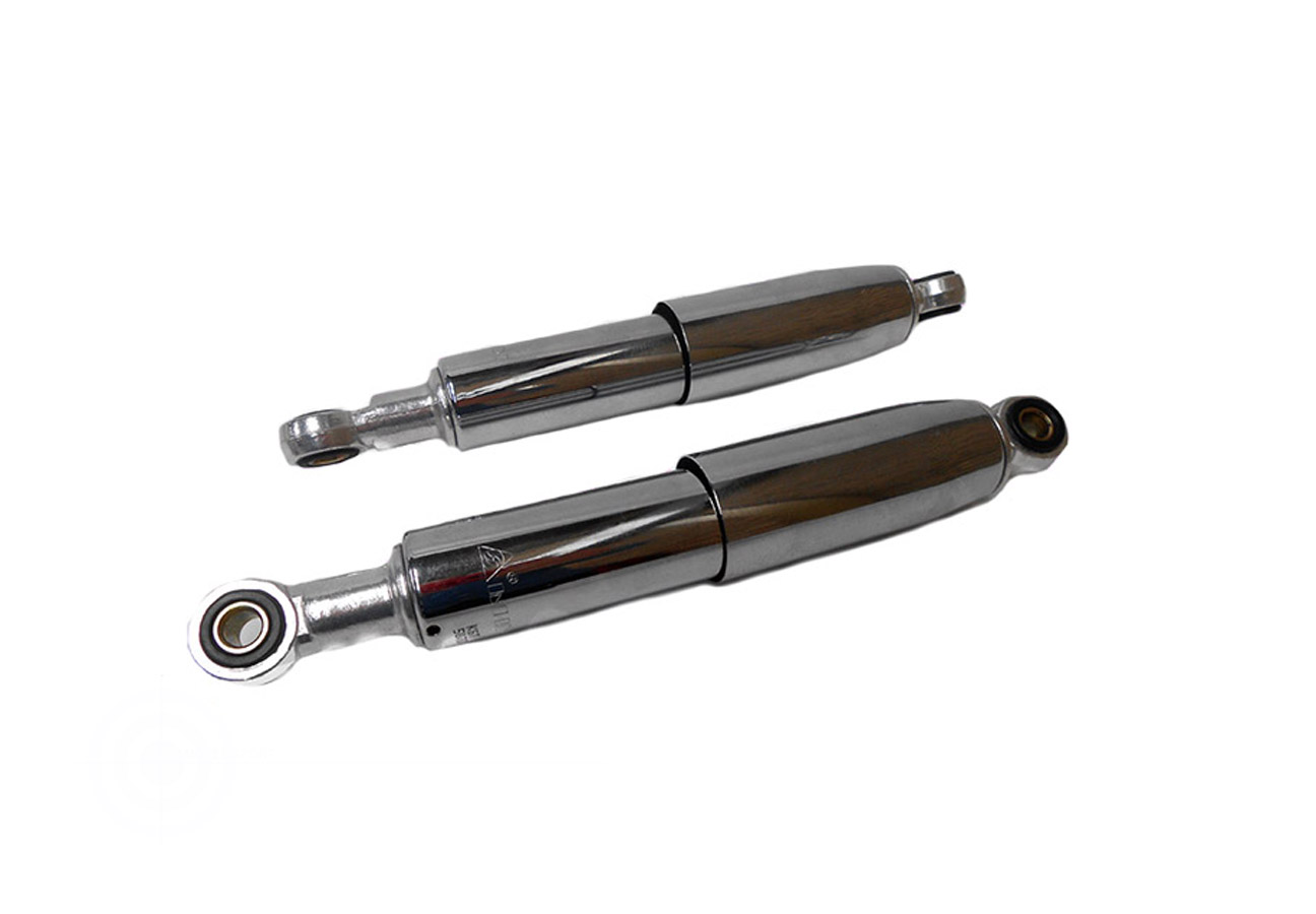 Yamaha Fs1 Achterveer / Schokbreker Set Dicht Chroom 280mm