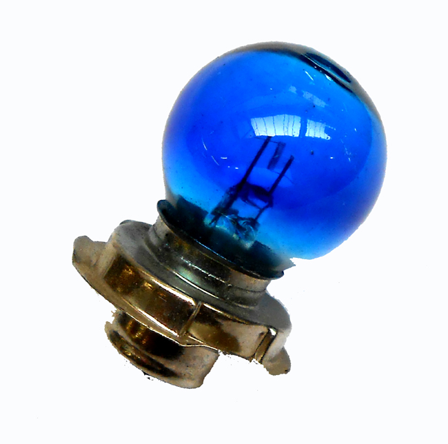 LAMP Lamp 12V-15W P26S krypton blauw prijs p st. per 10 stuks