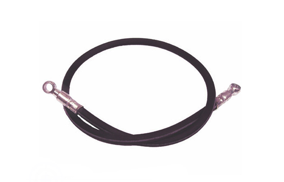 Voorremslang 835mm voor Zundapp KS 50 types 517, 529 en 530