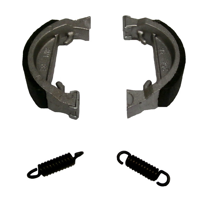 Remsegmentset Leleu 80x19mm met veren voor Puch Maxi Honda Camino Solex