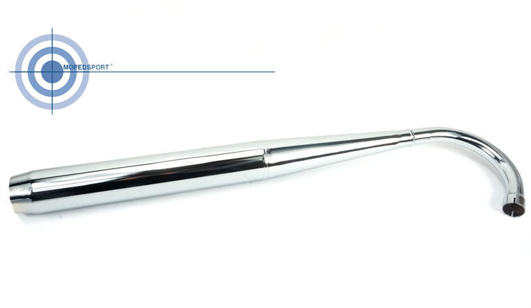 BROMFIETS 517 Uitlaat 32/32mm geforceerde koeling - open uitlaat diameter 70mm  517