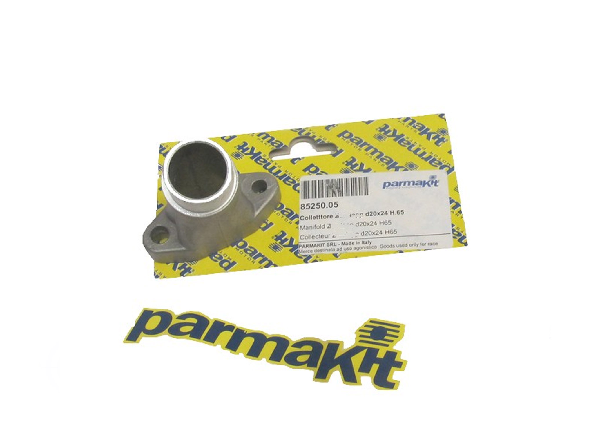 Parmakit aluminium spruitstuk Dellorto 24mm voor Zündapp KS 517 KS 530 GTS 529