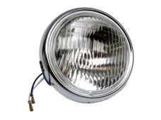Koplampunit met ring glas en fitting voor Puch Maxi en Yamaha FS1