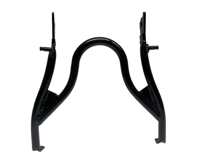 Zwarte middenstandaard 17cm voor Puch MS MV VS brommer