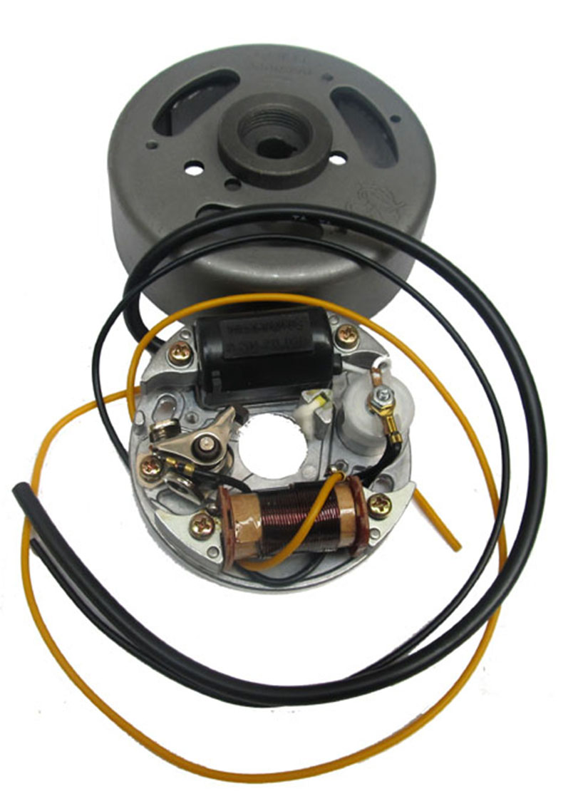 Sachs Hercules 504 ontsteking 6V 17W vliegwiel Bosch rechtsdraaiend