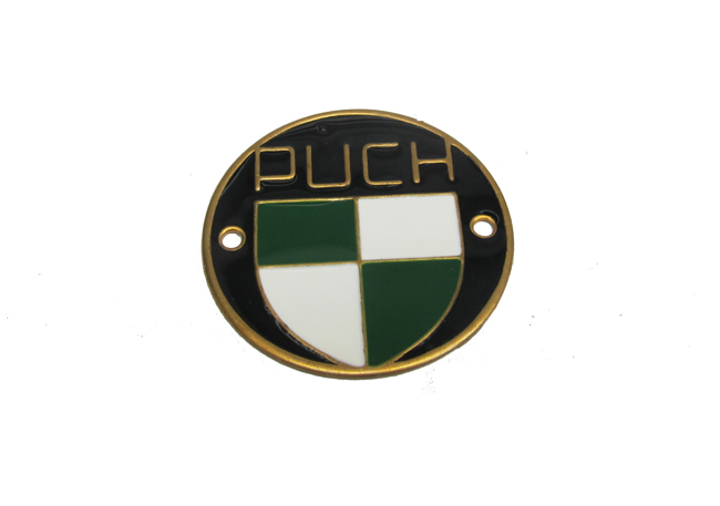 Puch embleem voor koplamp onderdeelnummer 050.5.3046 klassieke brommer