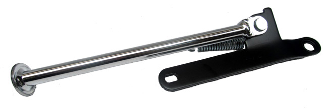 Chromen zijstandaard 29cm voor Zundapp 517 529 530 bromfiets